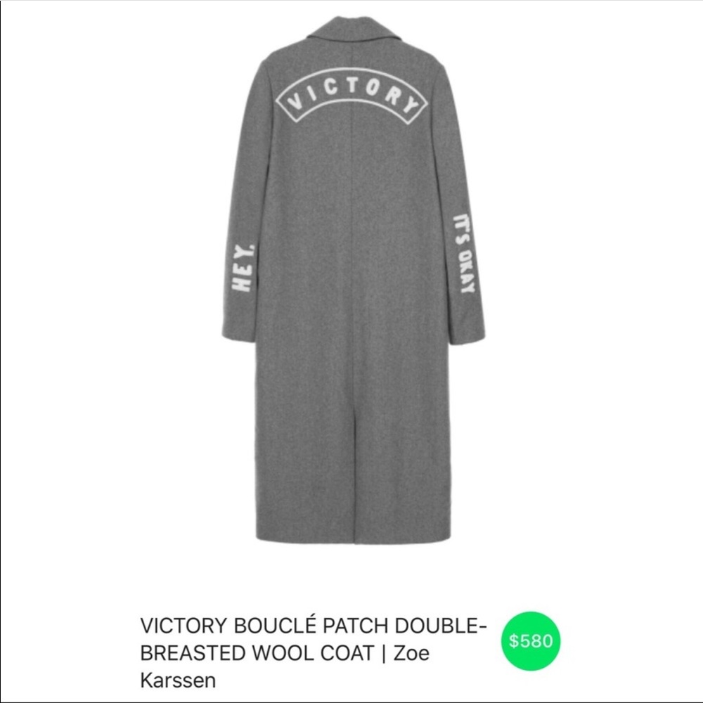 Zoe Karssen “Victory” coat